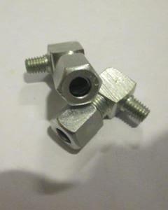 Central lubrication elbow M6 M&M